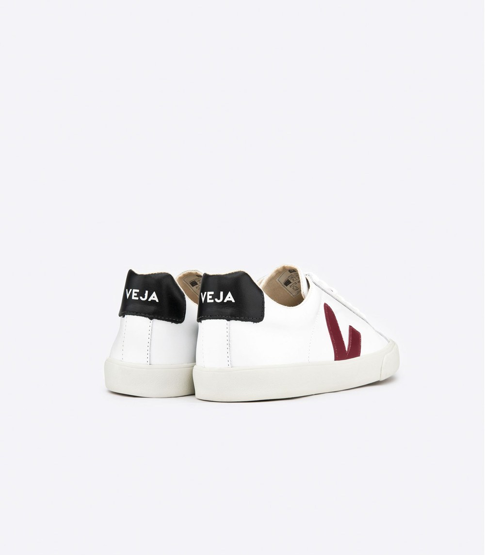 Veja Sneakers Dam - Esplar Läder - Vita - 890321-NCH